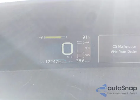 2018 Toyota Prius Two from USA, damaged, VIN JTDKBRFU0J3584014